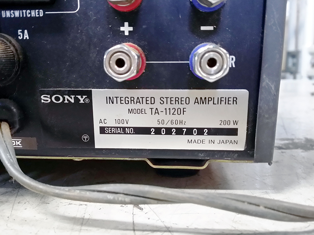 SONY TA-1120F