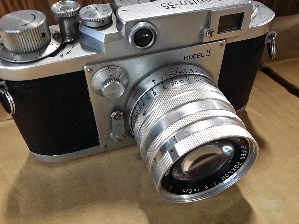 CHIYODA KOGAKU Minolta-35 MODELⅡ