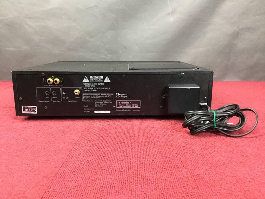 Nakamichi CDプレーヤー