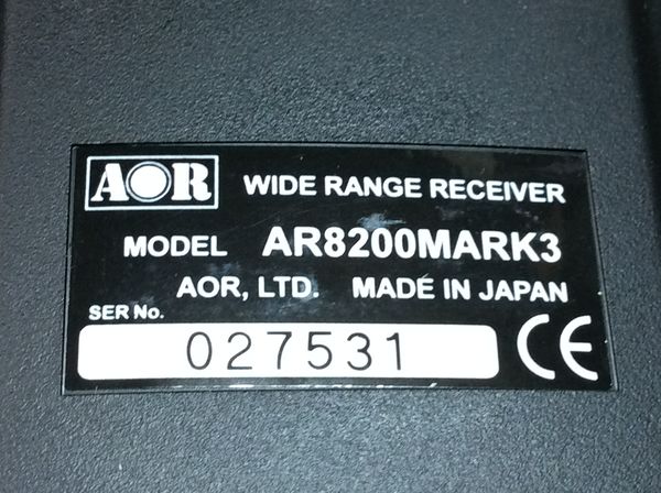 AOR AR8200MARK3