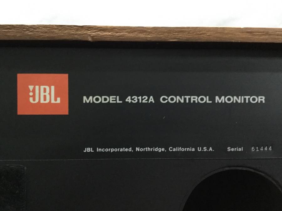 JBL 4312A