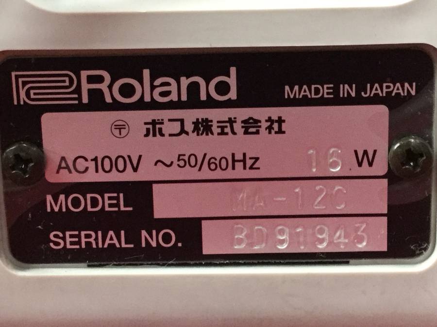 Roland MA-12C