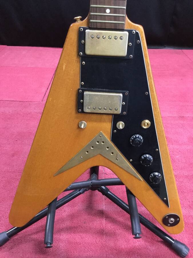 Hurricane フライングV エレキギター morris - エレキギター Hurricane フライングV エレキギター morris - エレキギター